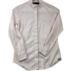 Ariat Pro Series Big Kids White Long-Sleeve Show Shirt Snap Medium (callout)
